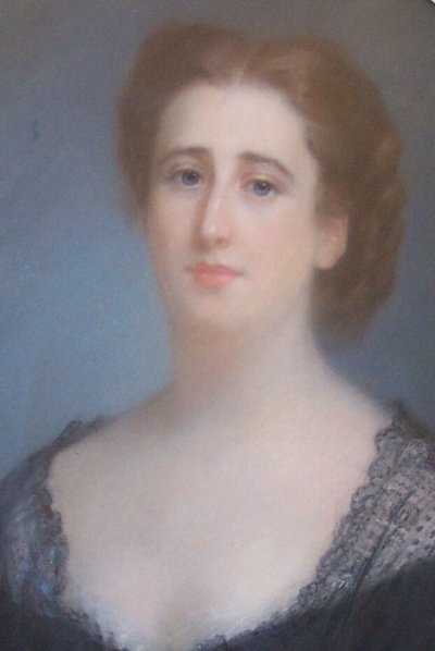 La Baronne Salomon de Rothschild by Charles Louis Gratia